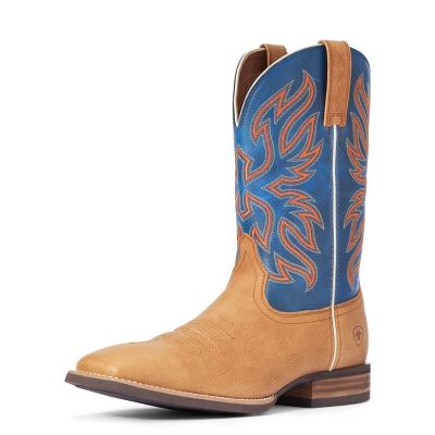 Ariat Everlite Vapor Kahverengi / Mavi Western Csizma Erkek (29731-764)